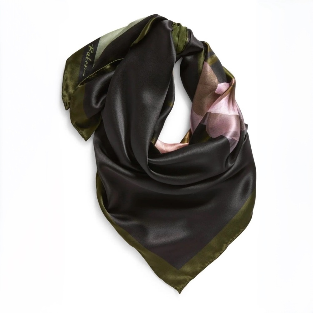 NEW Ted Baker Anikaay silk scarf floral print square